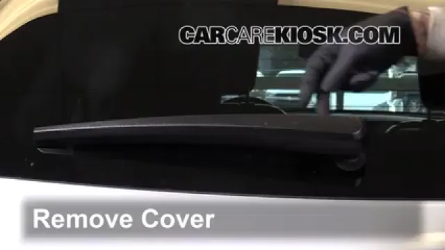 2017 Chevrolet Equinox Premier 3.6L V6 Escobillas de limpiaparabrisas trasero Cambiar escobillas de limpiaparabrisas